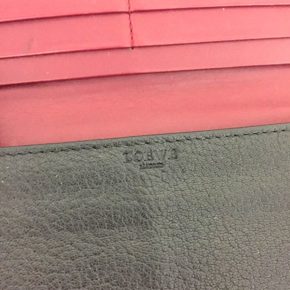 LOEWE Anagram Leather Long Bifold Wallet /1E8421 - Picture 8 of 8